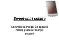 Sweet-shirt solaire PowerPoint PPT Presentation