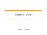 Education - Energie