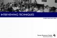 INTERVIEWING TECHNIQUES PowerPoint PPT Presentation