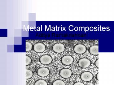 Metal Matrix Composites presentation | free to view