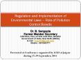 Regulation and Implementation of Environmental Laws 