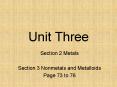 Unit Three PowerPoint PPT Presentation
