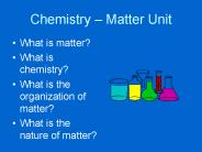 Chemistry 