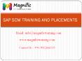 sap scm training and sap scm online training PowerPoint PPT Presentation