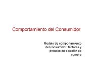 Comportamiento del Consumidor