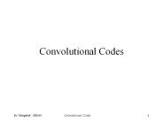Convolutional Codes                1
