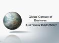 Global Context of Business PowerPoint PPT Presentation