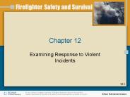Examining Response to Violent Incidents