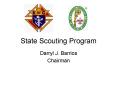 State Scouting Program PowerPoint PPT Presentation