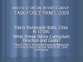 NDEO K-12 SPECIAL INTEREST GROUP TASK FORCE PANEL 2009 PowerPoint PPT Presentation