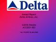 Annual Report Delta Airlines, Inc.  Caitlin Donato ACG2021 003 *ALL FIGURES IN MILLIONS PowerPoint PPT Presentation