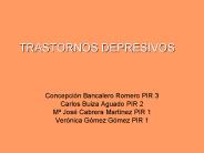TRASTORNOS DEPRESIVOS