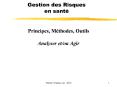 Gestion des Risques en sant PowerPoint PPT Presentation