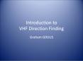 Introduction to VHF Direction Finding PowerPoint PPT Presentation