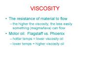 VISCOSITY