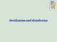 Sterilization and disinfection PowerPoint PPT Presentation