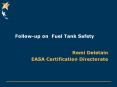 Follow-up on Fuel Tank Safety PowerPoint PPT Presentation