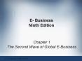 E- Business Ninth Edition PowerPoint PPT Presentation