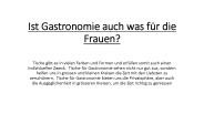 Gastronomie