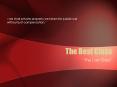 The Best Class PowerPoint PPT Presentation