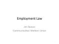 Employment Law PowerPoint PPT Presentation