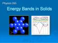 Energy%20Bands%20in%20Solids PowerPoint PPT Presentation