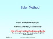 Euler Method