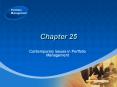 Contemporary Issues in Portfolio Management PowerPoint PPT Presentation
