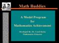 Math Buddies PowerPoint PPT Presentation