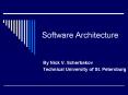 Software Architecture PowerPoint PPT Presentation