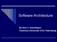 Software Architecture