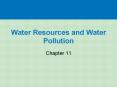 Water Resources and Water Pollution PowerPoint PPT Presentation