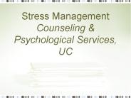 Stress Management Counseling