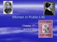 Women in Public Life PowerPoint PPT Presentation