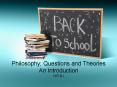 Philosophy; Questions and Theories An Introduction HZT4U PowerPoint PPT Presentation