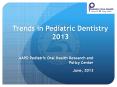 Trends in Pediatric Dentistry 2013 PowerPoint PPT Presentation