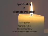 Spirituality in Nursing Practice