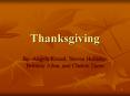 Thanksgiving PowerPoint PPT Presentation