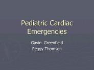 Pediatric Cardiac Emergencies