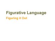 Figurative Language