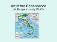 Art of the Renaissance PowerPoint PPT Presentation