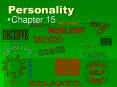 Personality PowerPoint PPT Presentation