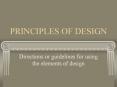 PRINCIPLES OF DESIGN PowerPoint PPT Presentation
