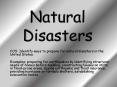 Natural Disasters PowerPoint PPT Presentation