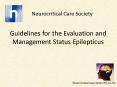 Disease States: Status Epilepticus SCCM 41st Congress PowerPoint PPT Presentation