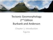 Tectonic Geomorphology 2nd Edition Burbank and Anderson