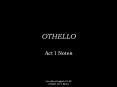 OTHELLO PowerPoint PPT Presentation
