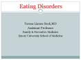 Eating Disorders PowerPoint PPT Presentation