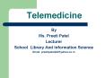 Telemedicine PowerPoint PPT Presentation