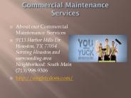 Commercial Maintenance Services